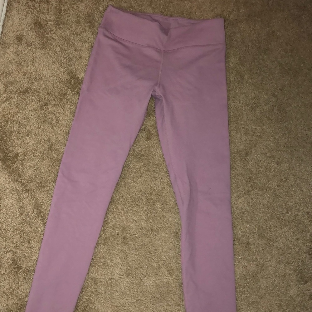 Fabletics mauve 7/8s leggings